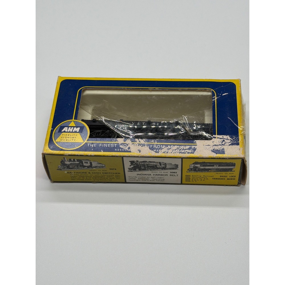 AHM HO Model Miniatures "The Finest" Oldtime Flat Car 6245 V & TRR